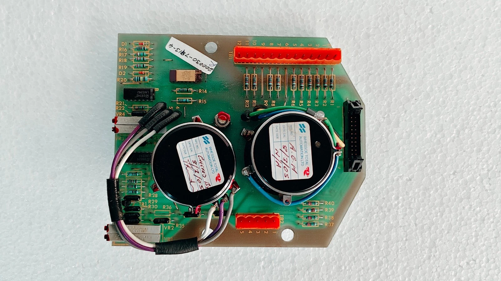 Whessoe 200030-7913-4 / 00552-7563-1 PCB